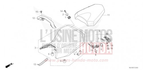 SIEGE CB500FAR de 2024